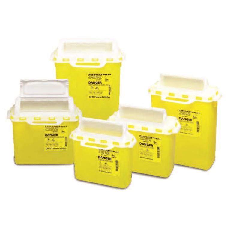BD Sharps Collector 7.6L Next Generation 289 x 333 x 150 - Each
