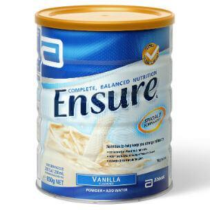 Ensure Powder Vanilla 850G Cans - CARTON (6)