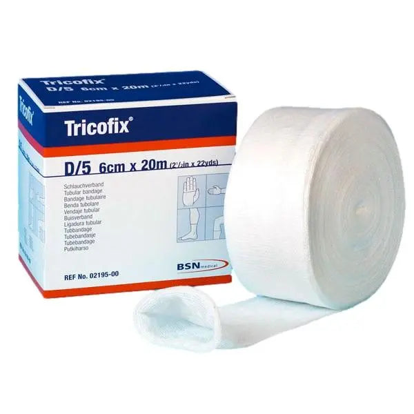 TRICOFIX Stockinette 1.5cm x 20m (Size A/1) White Box - Single Roll Essity