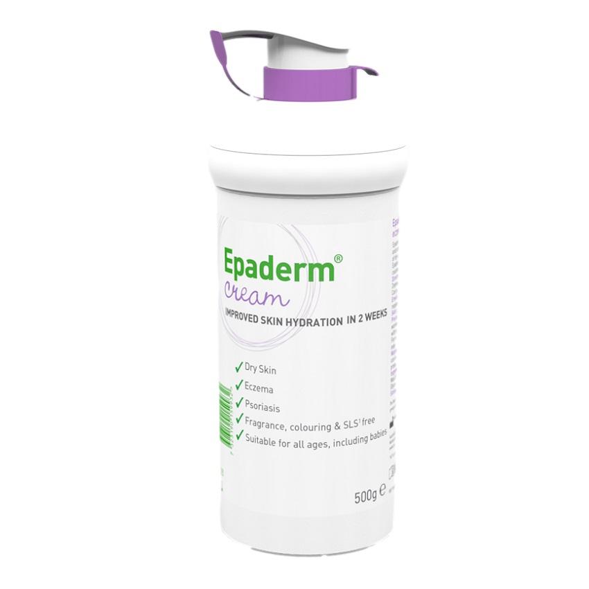 Epaderm Cream 500g Pump - Box (6)
