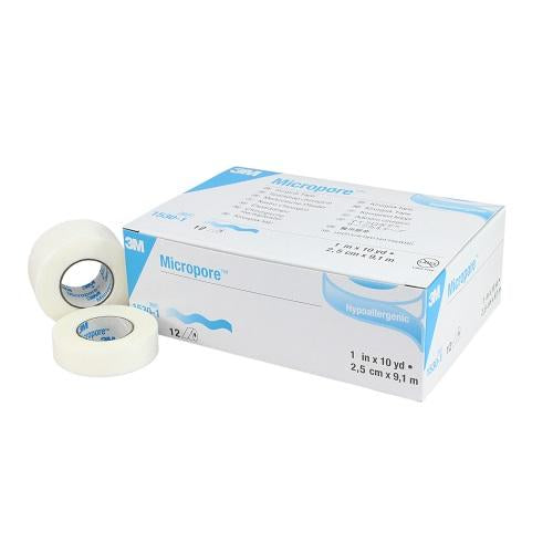 Micropore Tape 2.5cm x 9.1m - Box (12)