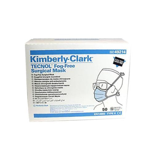 Tecnol Fluidshield Lvl 3 Fog-Free Procedure Mask,Earloops WrapAround Visor - Box (25)