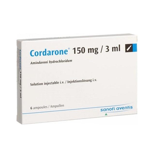 Cordarone X (Amiodarone) IV 150mg/3ml Amp - Box (6)