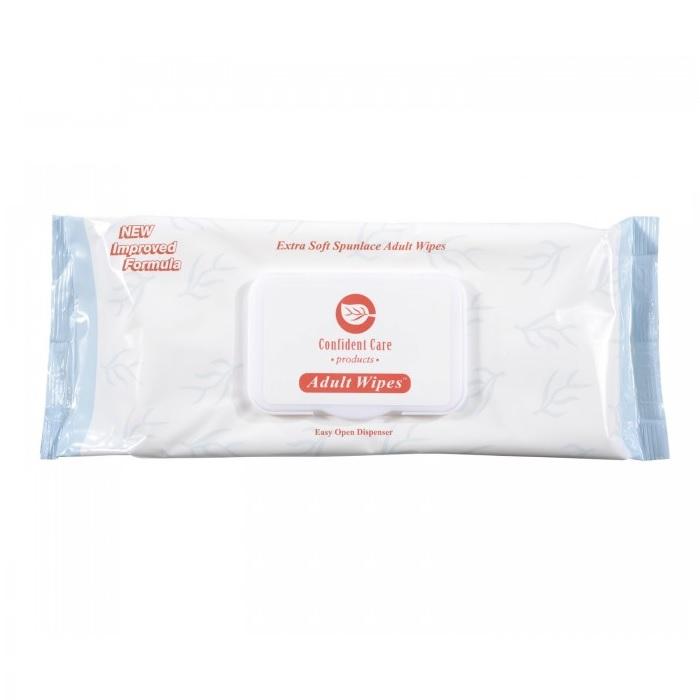 Confident Care Wipes 50 - (Carton 12)