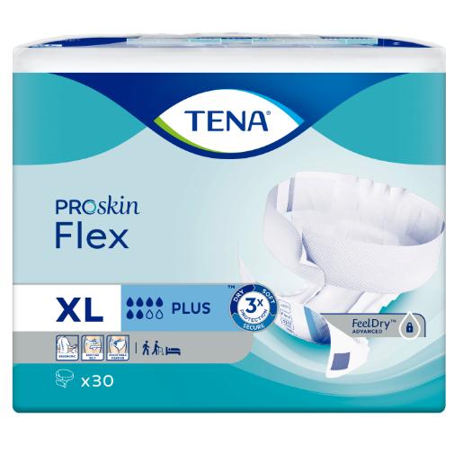 TENA Flex Plus Extra Large - Carton (90)