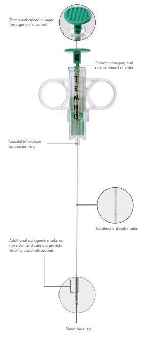 Temno Original Biopsy Needle 20G x 9cm - Pack (5)