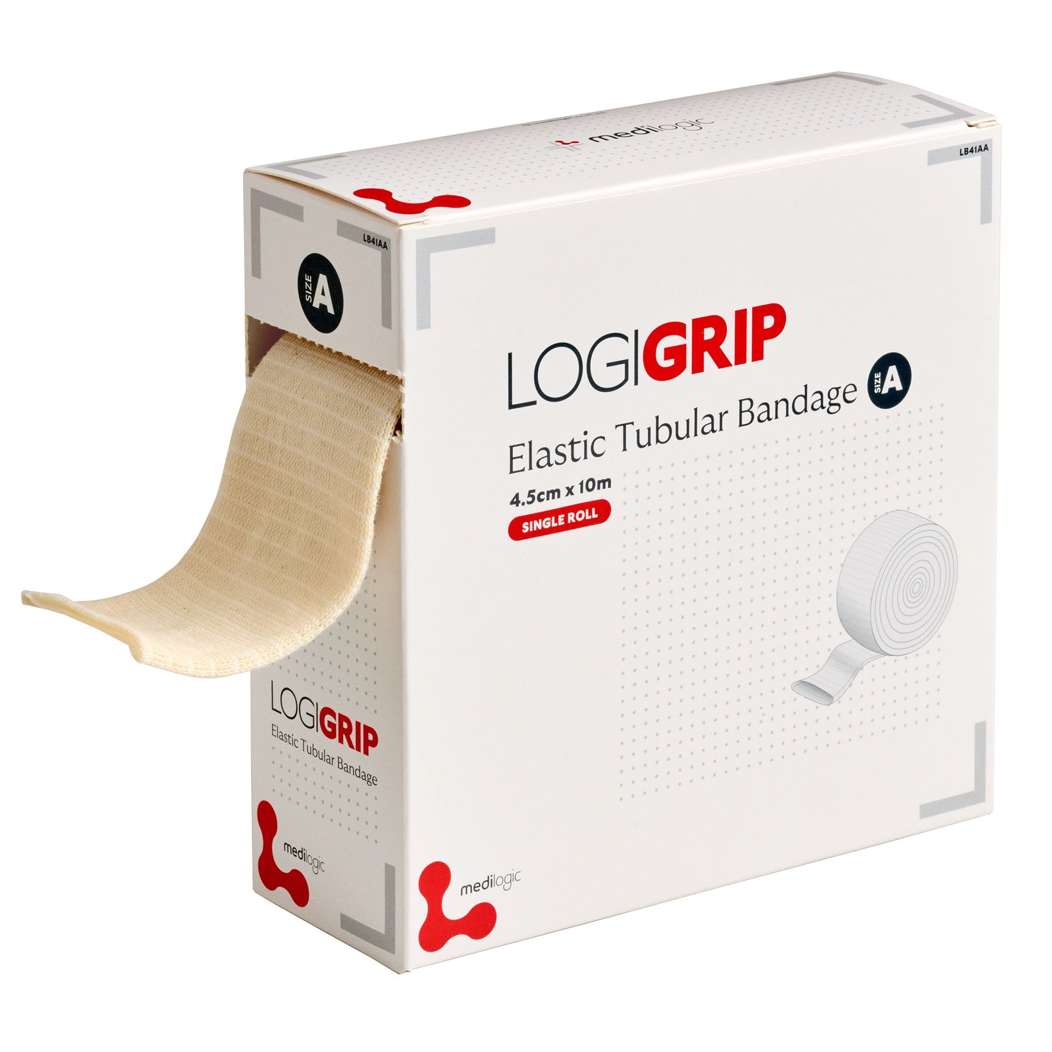 LOGIGRIP Tubular Bandage 4.5cm x 10m Size A
