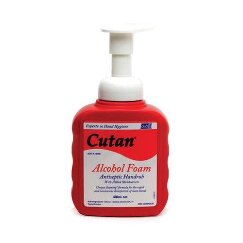 Cutan Alcohol Foam Enhanced 400ml - Carton (12)