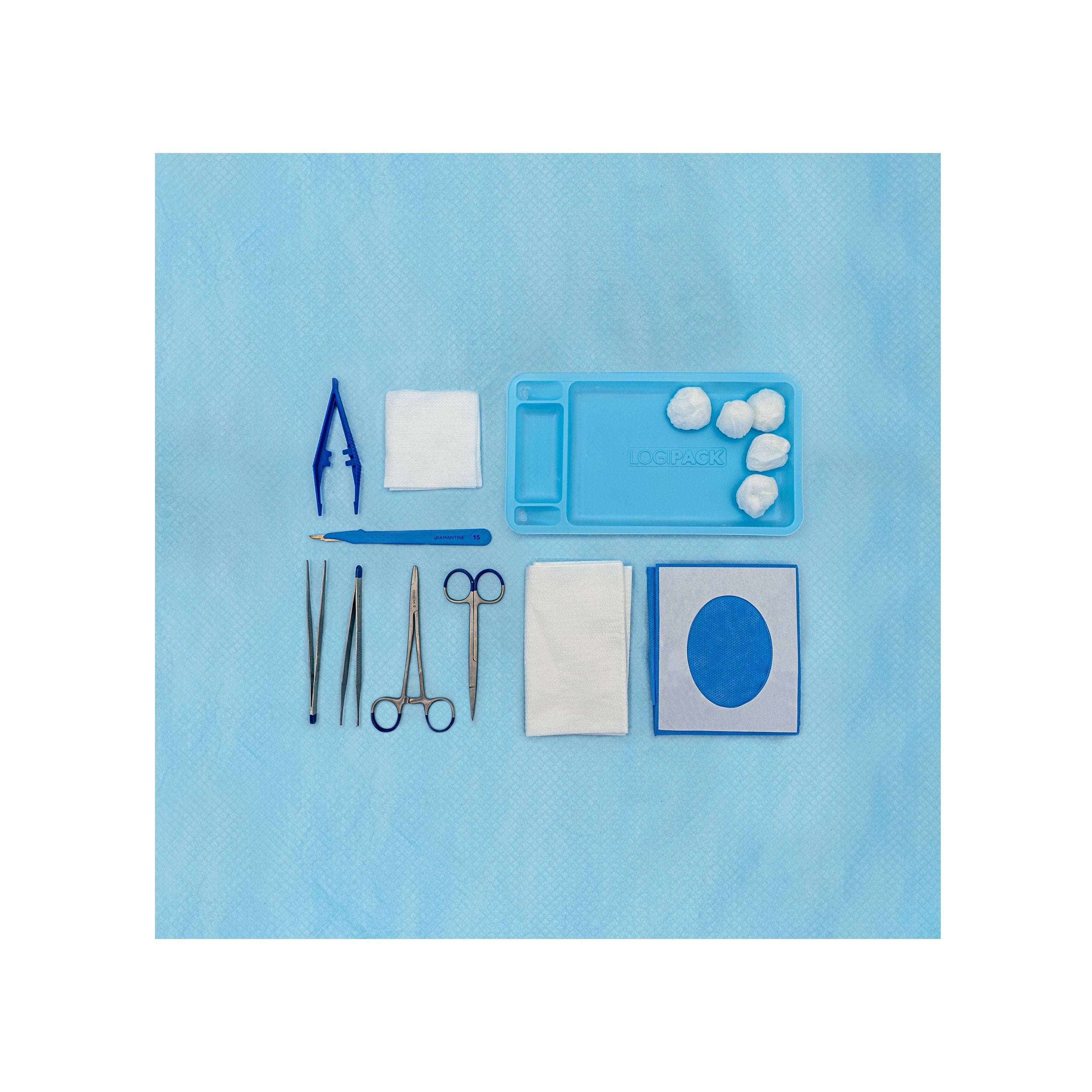 LOGIPACK Disposable Suture Pack Sterile - Box (10)