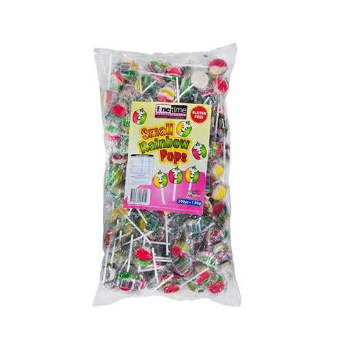 Small Rainbow Lollipops - Bag (200)