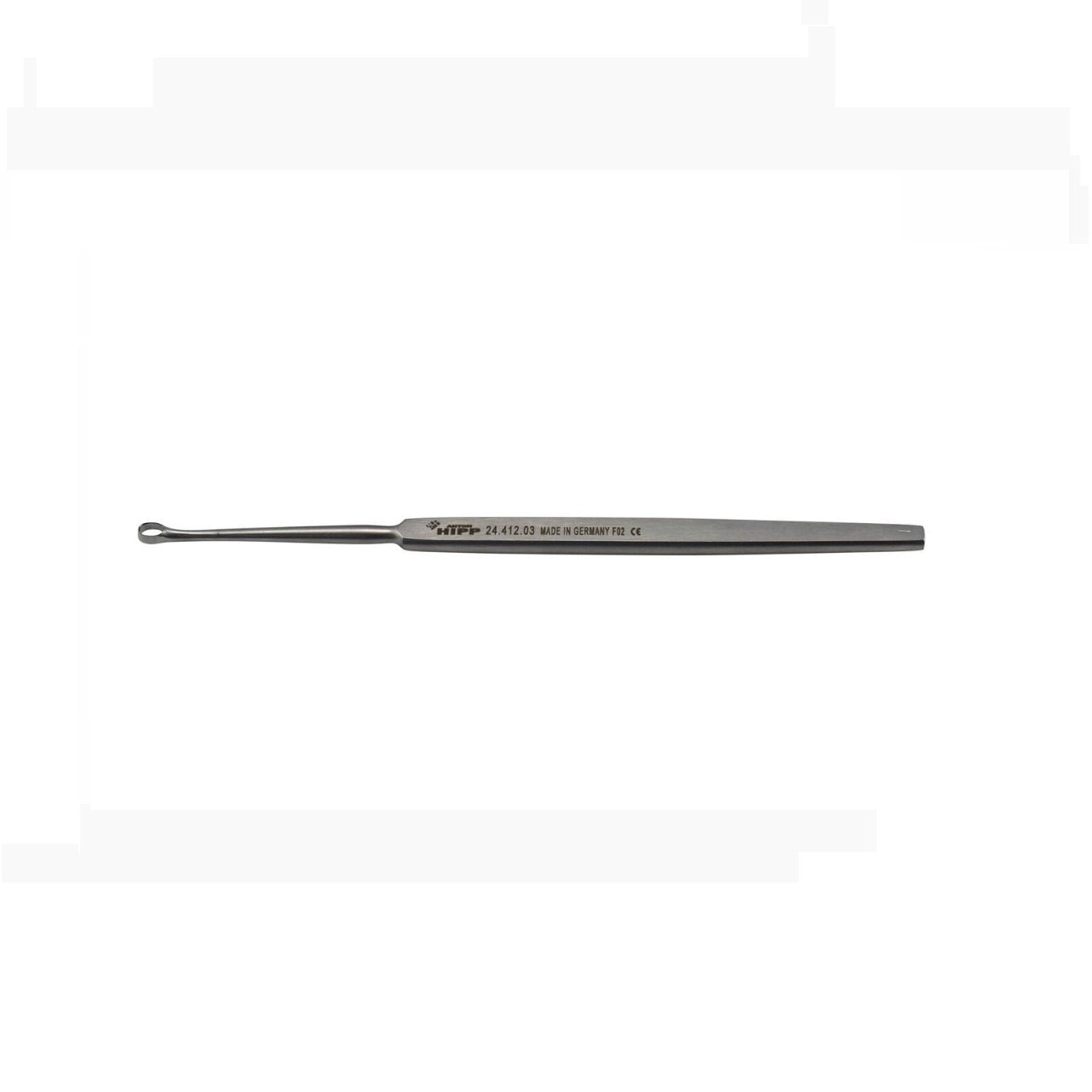 Fox Bone Curette 3mm Diameter 14cm HIPP