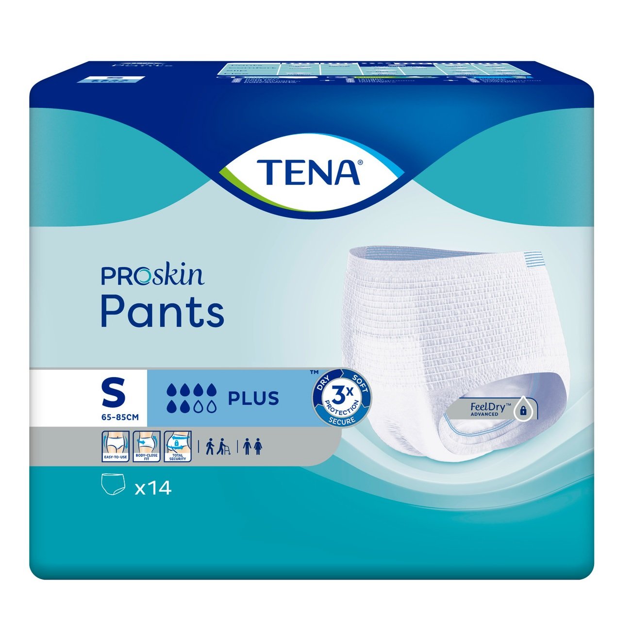 TENA Pants PROSkin Plus Small 792632 - Carton (56)