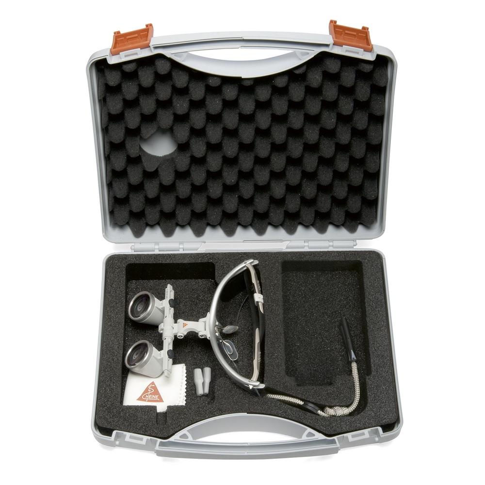 HEINE Binocular Loupe HR 2.5x Set 420mm + i-View on S-FRAME