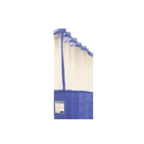 Disposable Blue Curtain 4.5m x 2.3m drop w/ Mesh - EACH