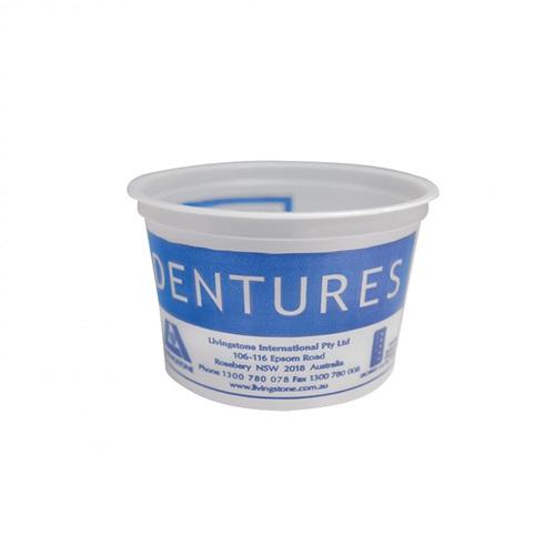 Plastic Denture Cup 250ml - Pack (50)
