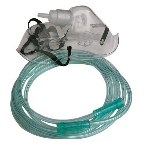 Oxygen Mask Adult (No Tubing) - Each