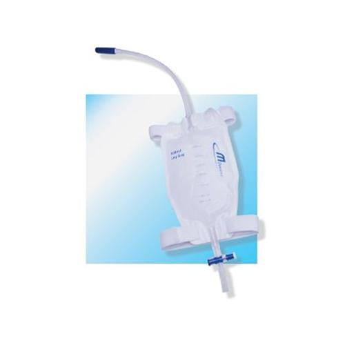 Multigate Leg Bag 500ml 10cm Short Tube - Carton (80)