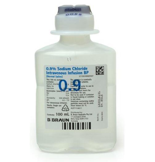 Ecoflac Sodium Chloride 0.9% IV 100ml - Box (20)