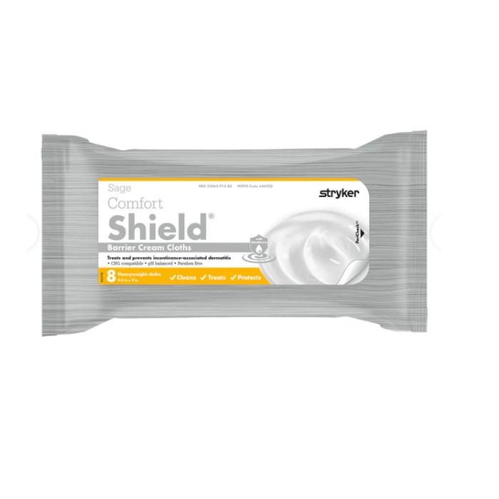 Sage Comfortshield Barrier Cream Cloths - Carton (384)