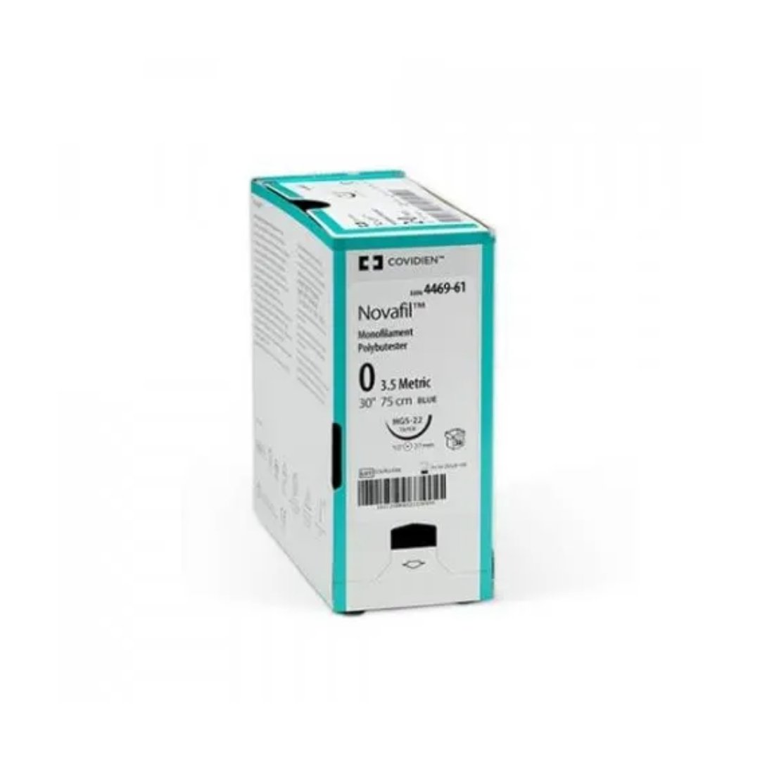 Novafil Suture 5/0 Blue P-13 45cm Box (12)