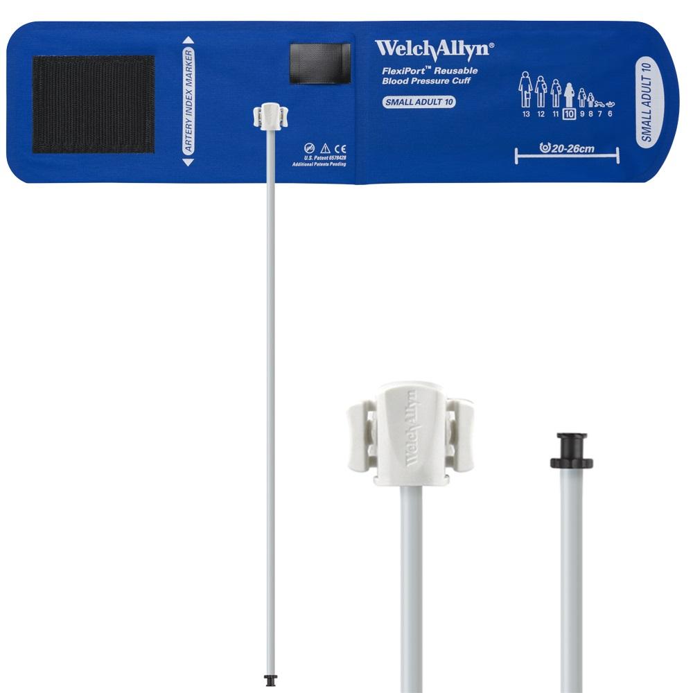 WELCH ALLYN Flexiport Reusable Cuff - Small Adult - 1 Tube/Tri-Purpose Connector