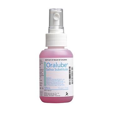 Oralube Saliva Substitute Spray Bottle 125ml - Carton (12)