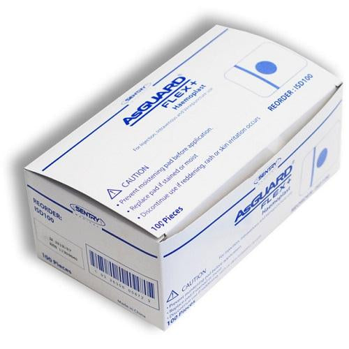 AsGUARD® Flex+ Haemoplast Injection Pad 4cm x 5.5cm - Box (100) Sentry Medical