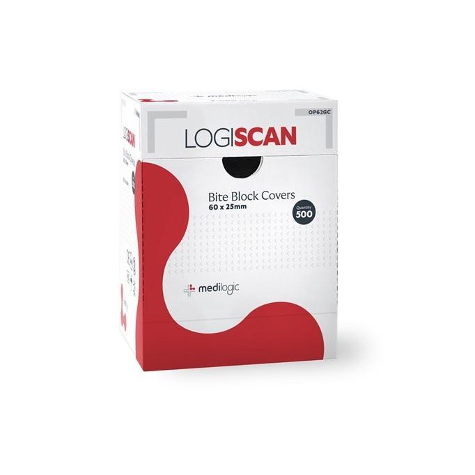 LOGISCAN Bite Block Covers 60mm x 25mm - Box (500)