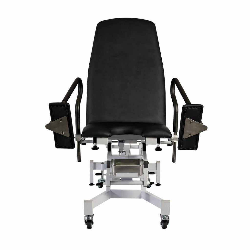 LOGIFORM Deluxe Electric Gynaecology Couch Black