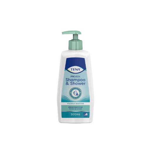 TENA PROskin Shampoo & Shower 500ml - Carton (10)