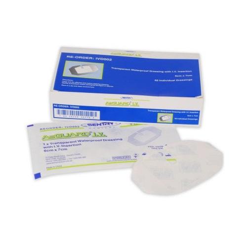 AsGUARD® IV Dressing 6 x 7cm - Box (50) Sentry Medical