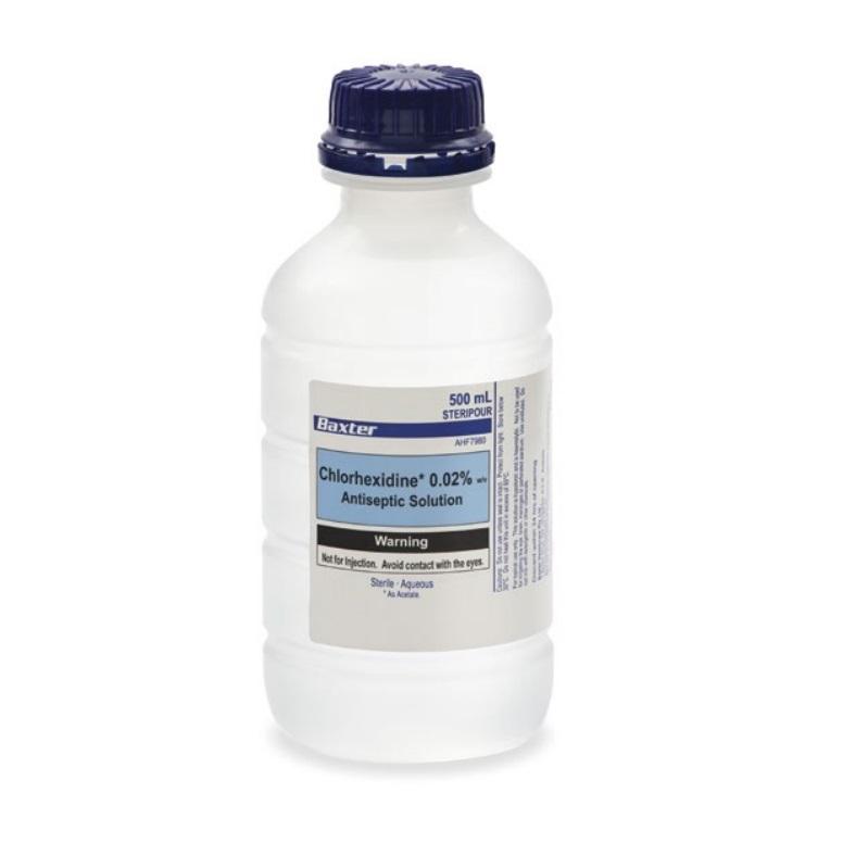 Chlorhex Acetate 0.02% 500ml - Each