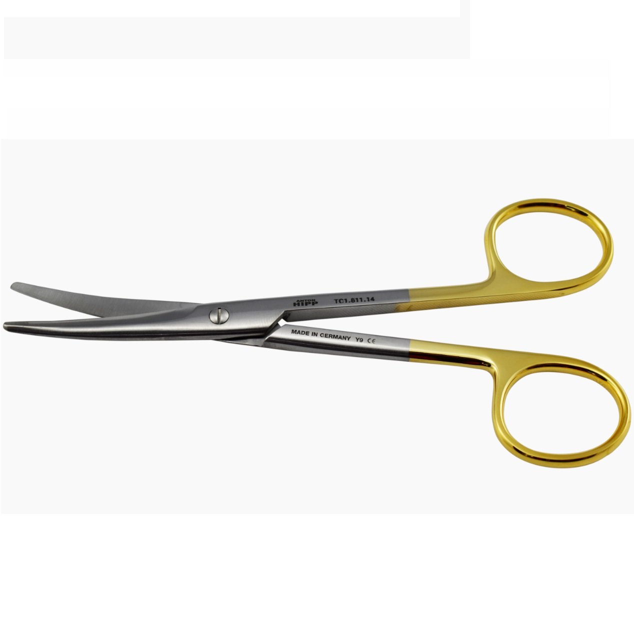 HIPP Mayo Scissors Curved Tungsten Carbide 14.5cm - Each