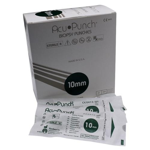Acu-Punch Biopsy Punch 10mm - PACK (10)