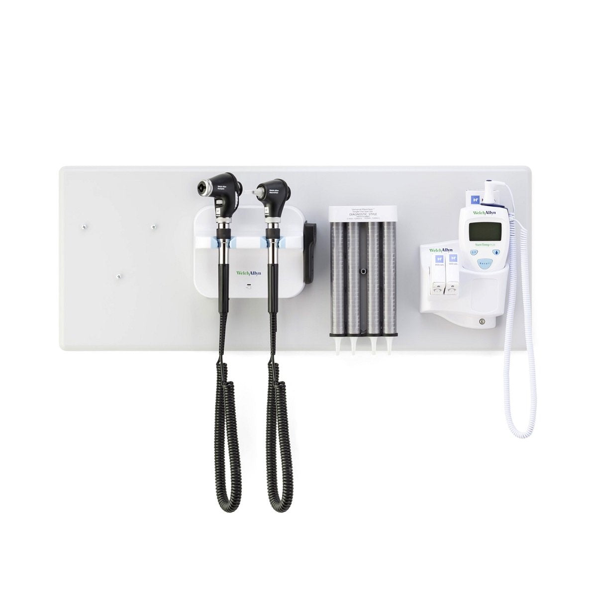 WELCH ALLYN Wall System 77716 PanOptic+ Macroview+ iExaminer Dispenser Suretemp