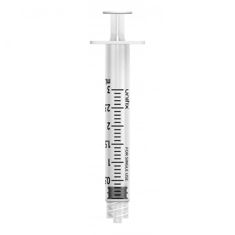 Unifix 1ml Luer Lock Syringes - Box (100)
