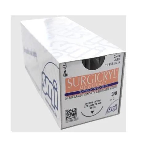 Surgicryl Monofast 5/0 RC 3/8 Circ DS 12mm 45cm Violet - Box (12) OTHER