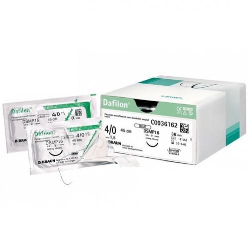 Dafilon 4/0 19mm 45cm Blue - Box (12)