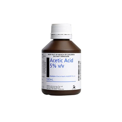 Acetic Acid 5% 100ml - Each