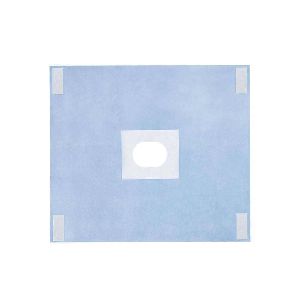 LOGIDRAPE Micro Surgical Drape w/ Adhesive Aperture & Corners 45cm x 4