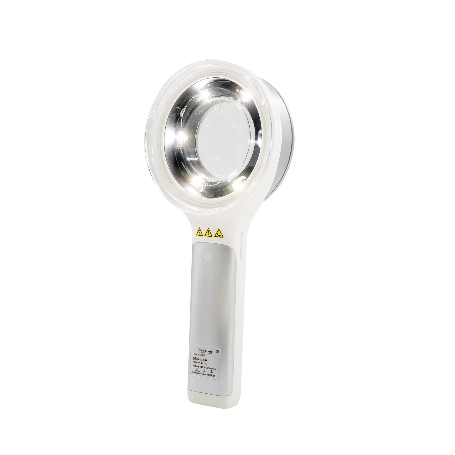 LOGILUX Hand Held Magnifying Light with UV