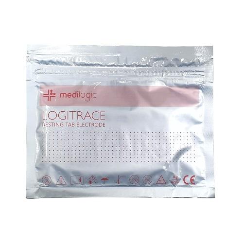 LOGITRACE Resting Tab ECG Electrode - Pack (100) Medilogic