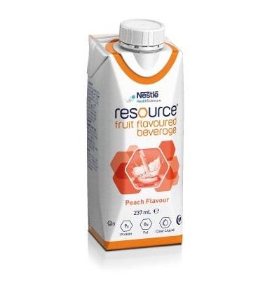 Resource Fruit Flavoured Beverage (Peach) 237ml Tetra (12458221) - Carton (24) Nestle