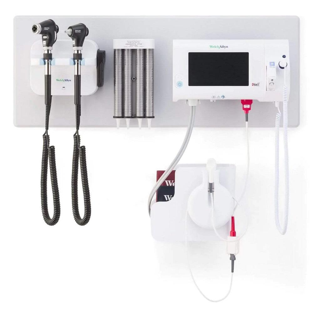 WELCH ALLYN Wall System Panoptic+ Macroview+ iExaminer, Dispenser, CSM/SPOT44 Mount