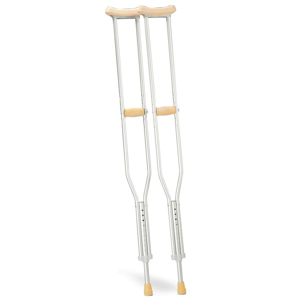Underarm Crutch Medium Aluminium - Pair