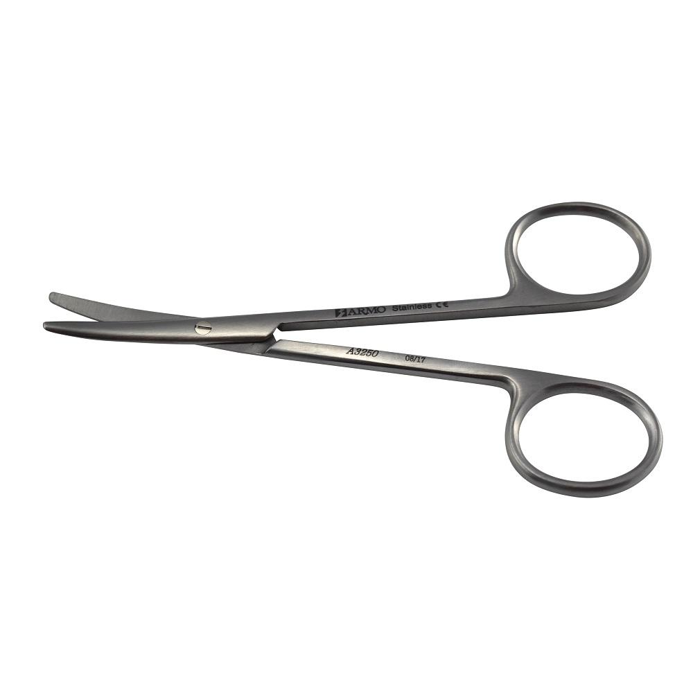 Metzenbaum Scissors Blunt/Blunt Curved 12cm ARMO