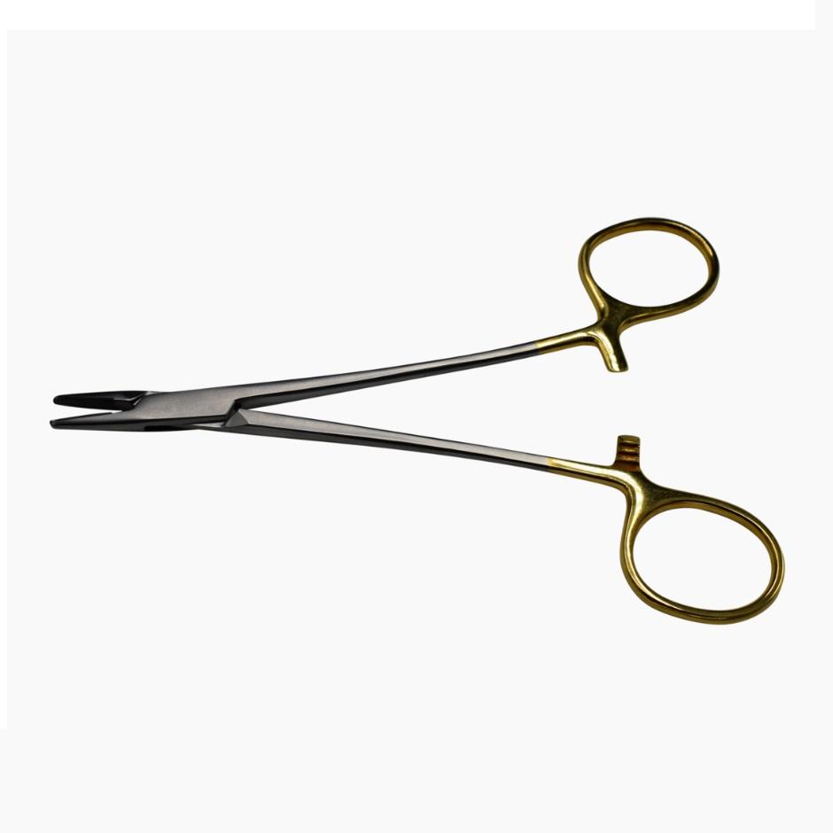 Hegar Baumgartner Tungsten Carbide Needleholder 13cm HIPP (TC9.022.14)