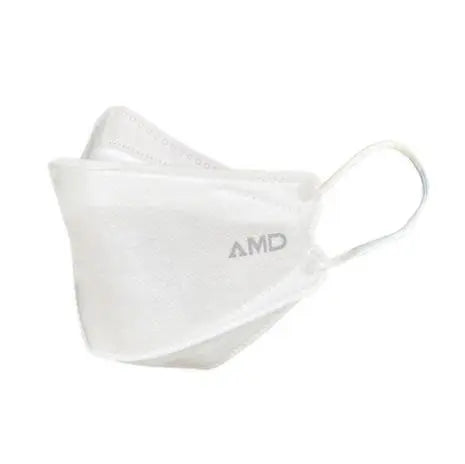 AMD Premium Nano-tech White P2 Mask Earloop - Pack (50) AMD