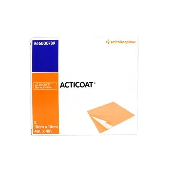 Acticoat 10cm x 10cm - Box (5) Smith & Nephew