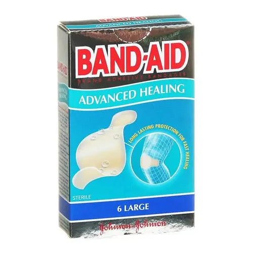 Advanced Healing Bandaids Large - Box (6) Johnson & Johnson